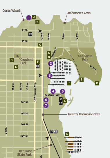 Trail Tales north map