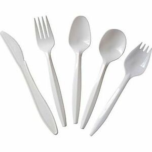 plastic utensils